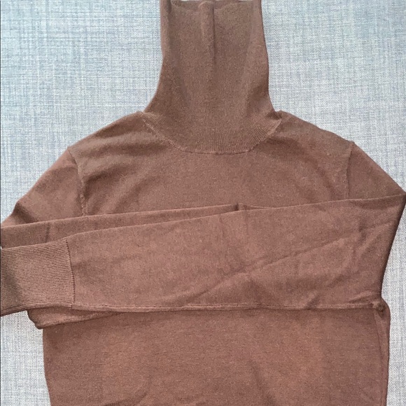 Lilly Pulitzer Sweaters - LILLY PULITZER MILK CHOCOLATE TURTLENECK